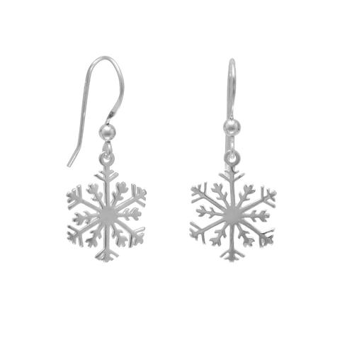 Snowflake Earrings .925